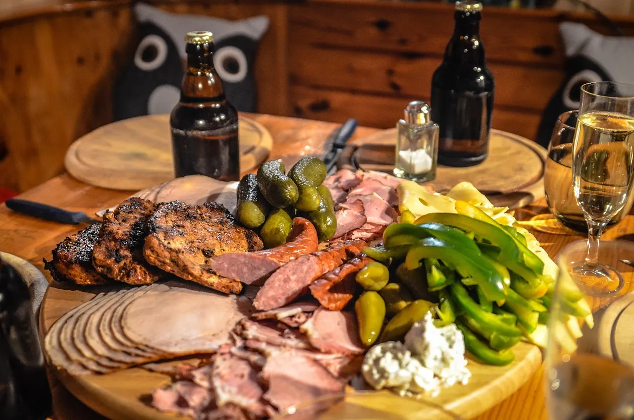 Charkbricka från disken